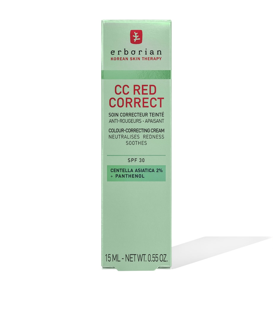 Erborian redness-correcting CC cream with SPF 30 in 15ml tube - British product