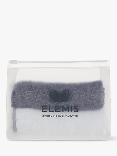 Elemis Lot de 2 lingettes de nettoyage de luxe Serviette pour le visage