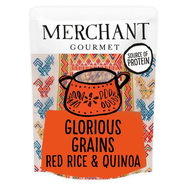 Merchant Gourmet Glorious Grains with Red Rice & Quinoa   250g