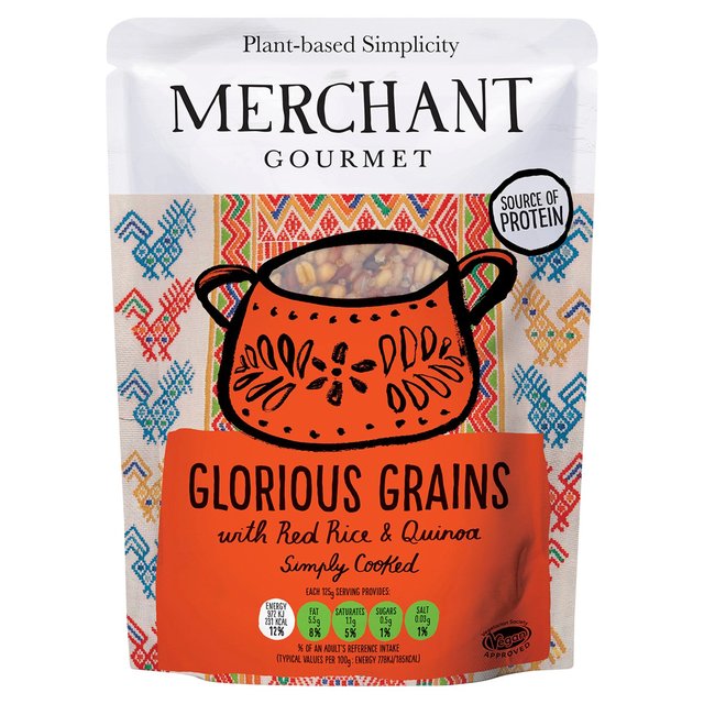 Merchant Gourmet Glorious Grains with Red Rice & Quinoa   250g GOODS M&S   