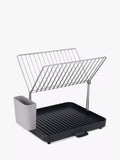 Joseph Joseph two-tier self-draining dish rack with utensil pot, UK version