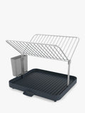 Joseph Joseph two-tier self-draining dish rack with utensil pot, UK version