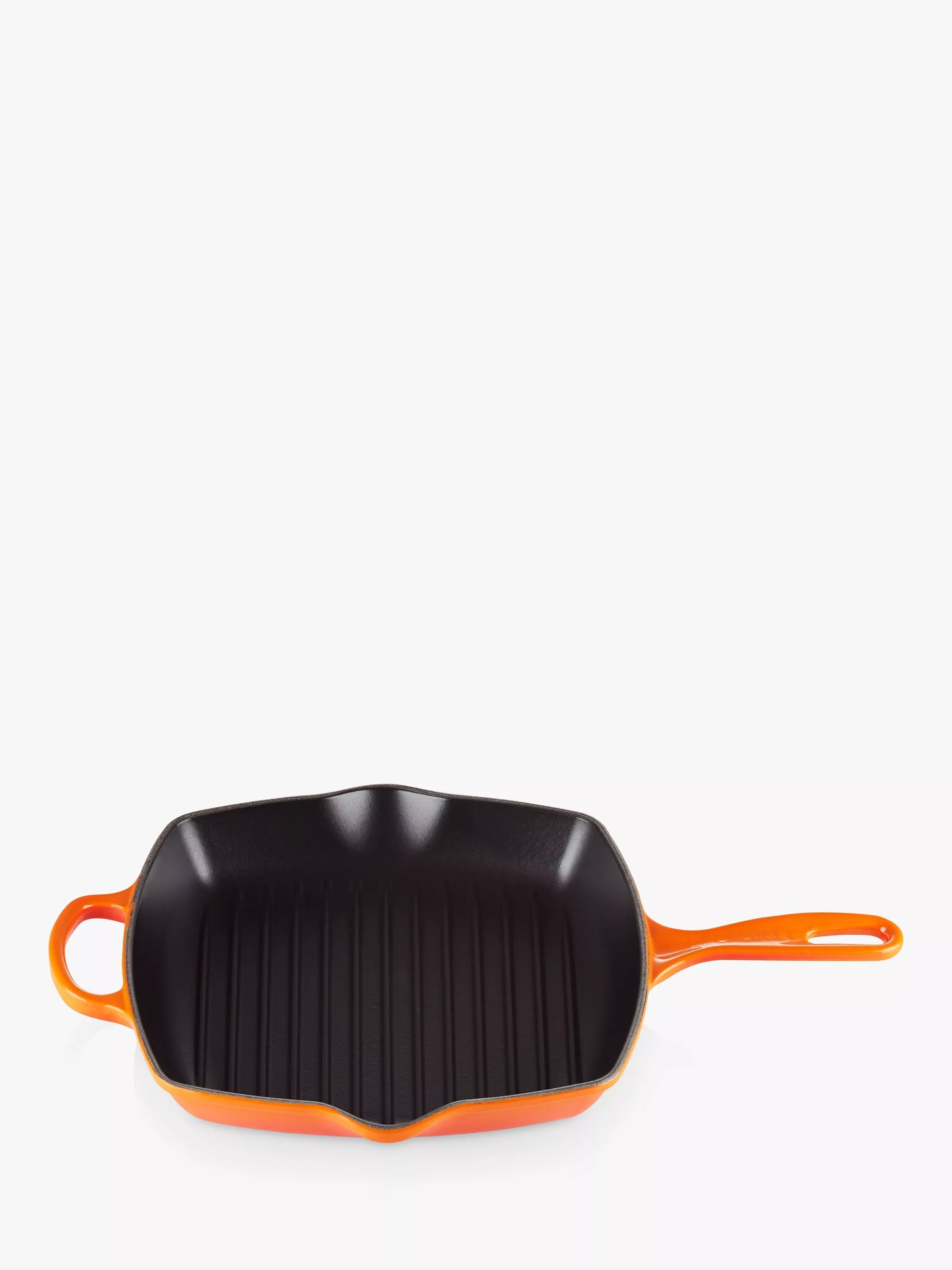 Le Creuset Gusseisen Signature Square Grillit, 26cm