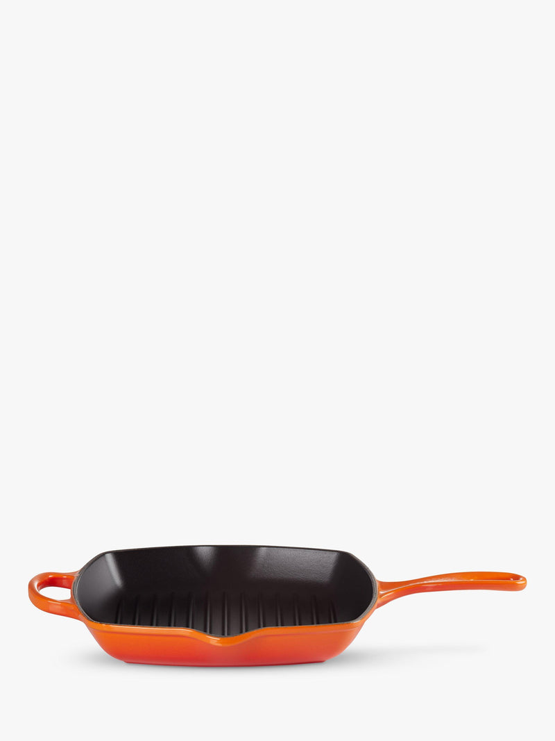 Le Creuset cast iron square grill pan 26cm, UK version