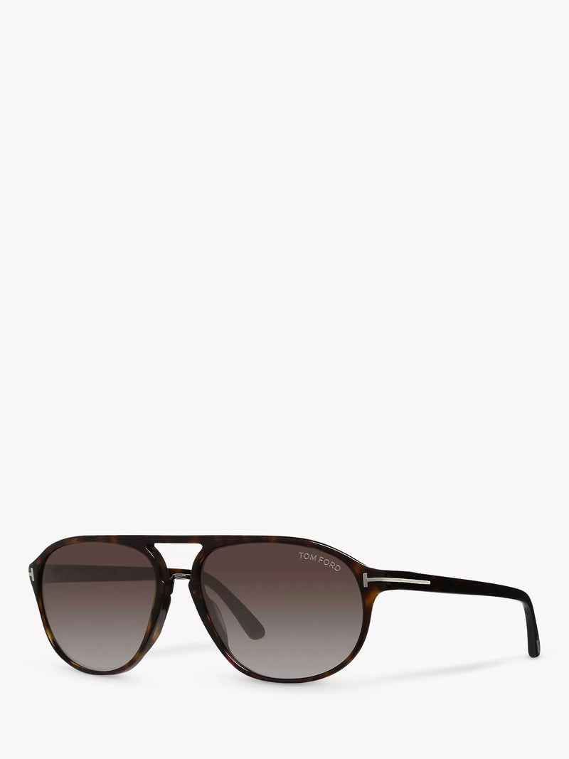 TOM FORD gradient aviator sunglasses brown 60mm, UK version