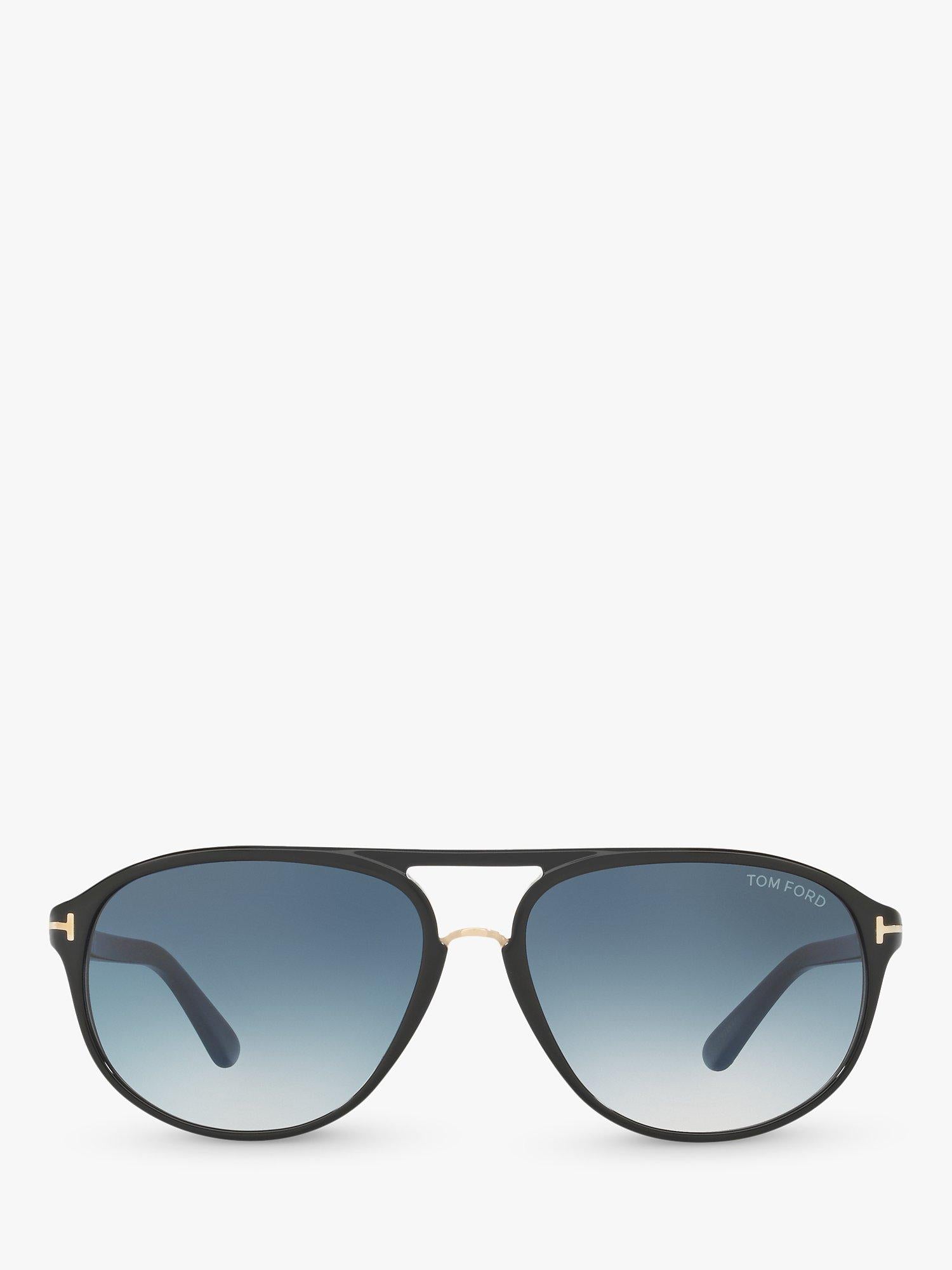TOM FORD aviator gradient sunglasses black 60mm, imported from the UK