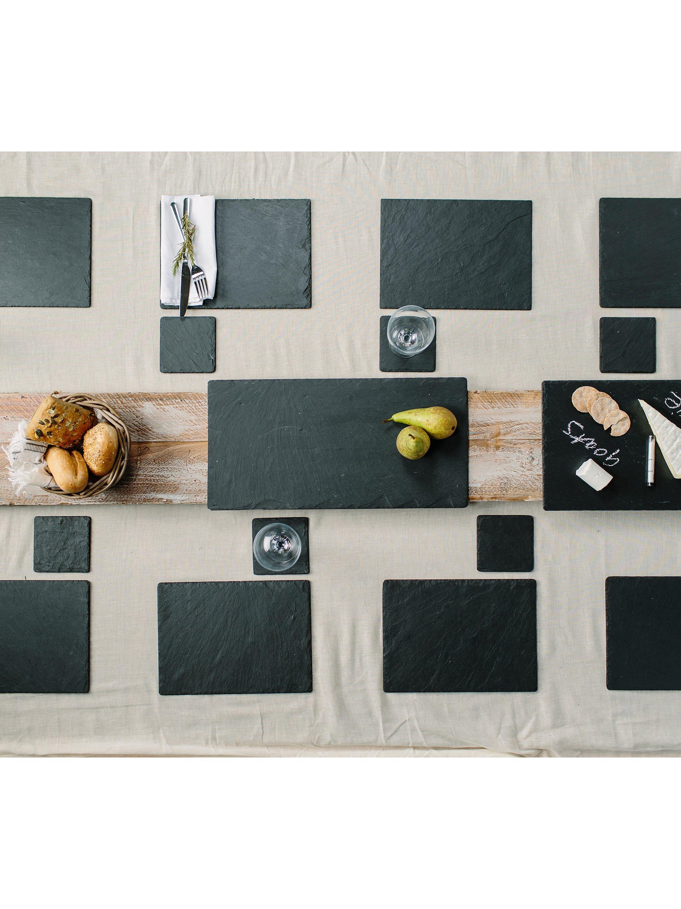 Selbrae House slate gift set large - imported from the UK