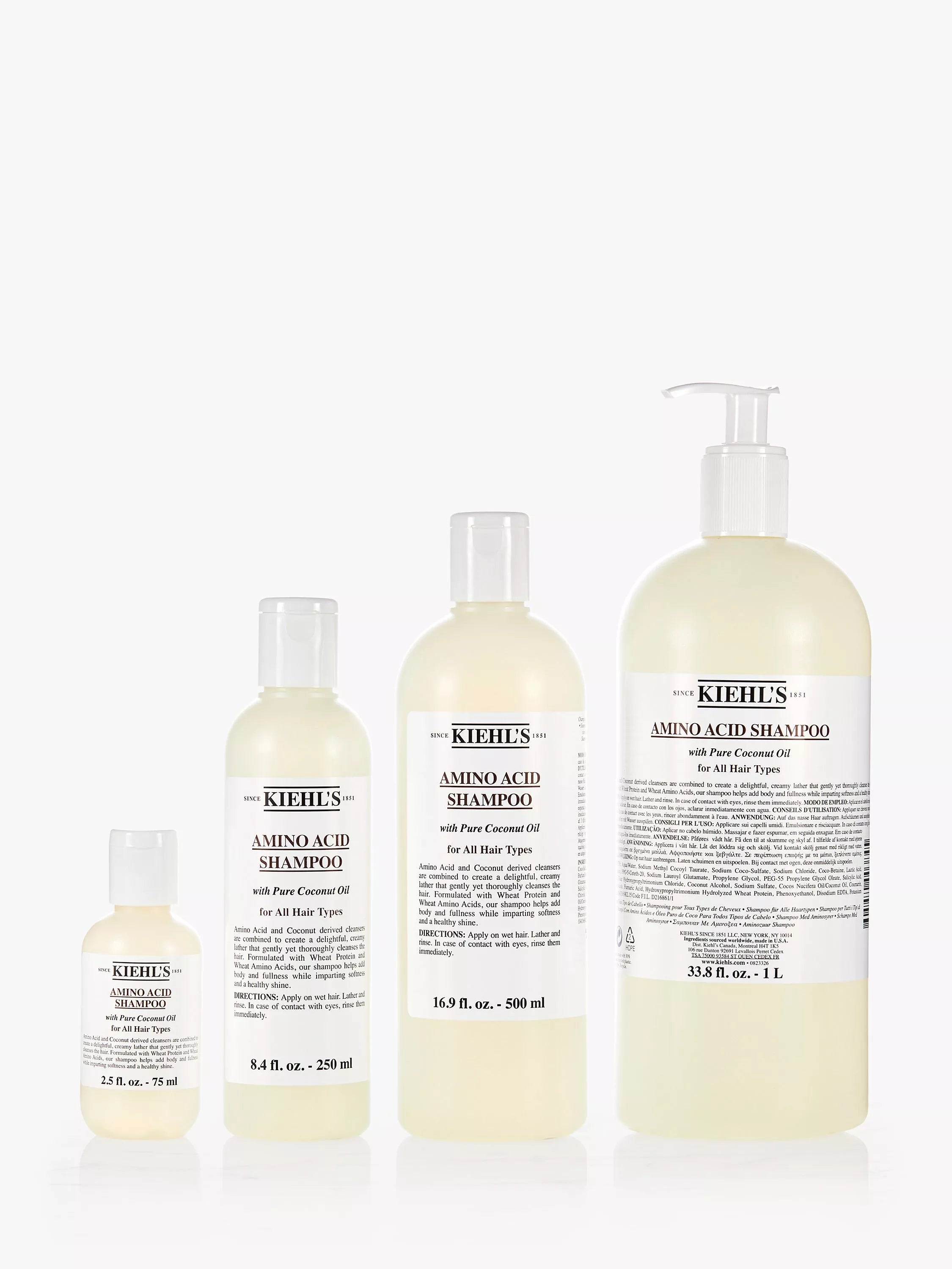Kiehl's Amino Acid Shampoo, UK version