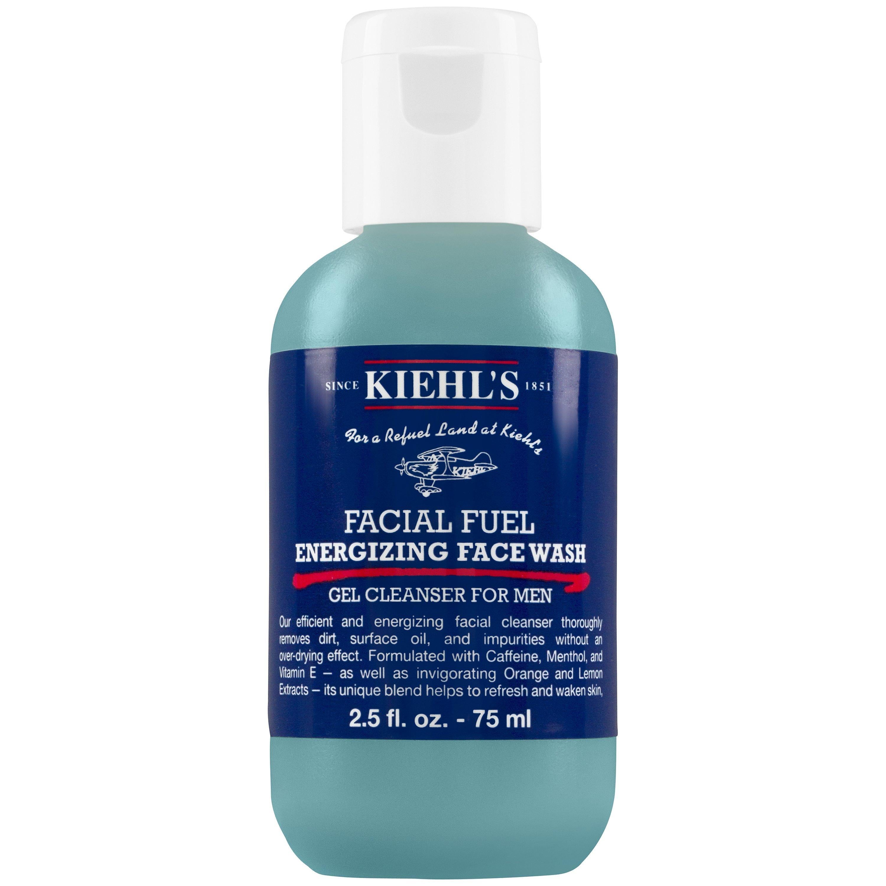 Kiehl's facial fuel gel face wash 75ml, imported from the UK