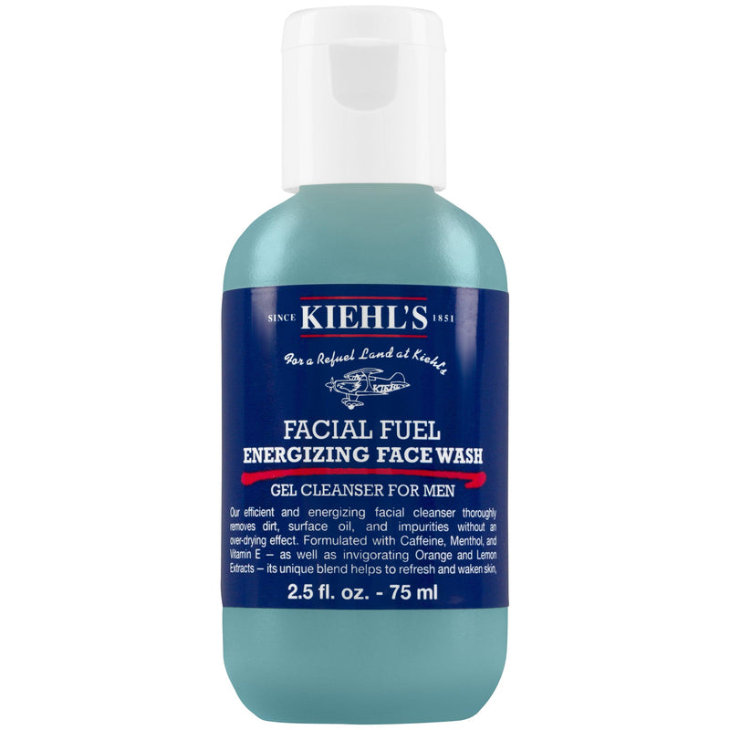 Kiehl's facial fuel gel face wash 75ml, imported from the UK
