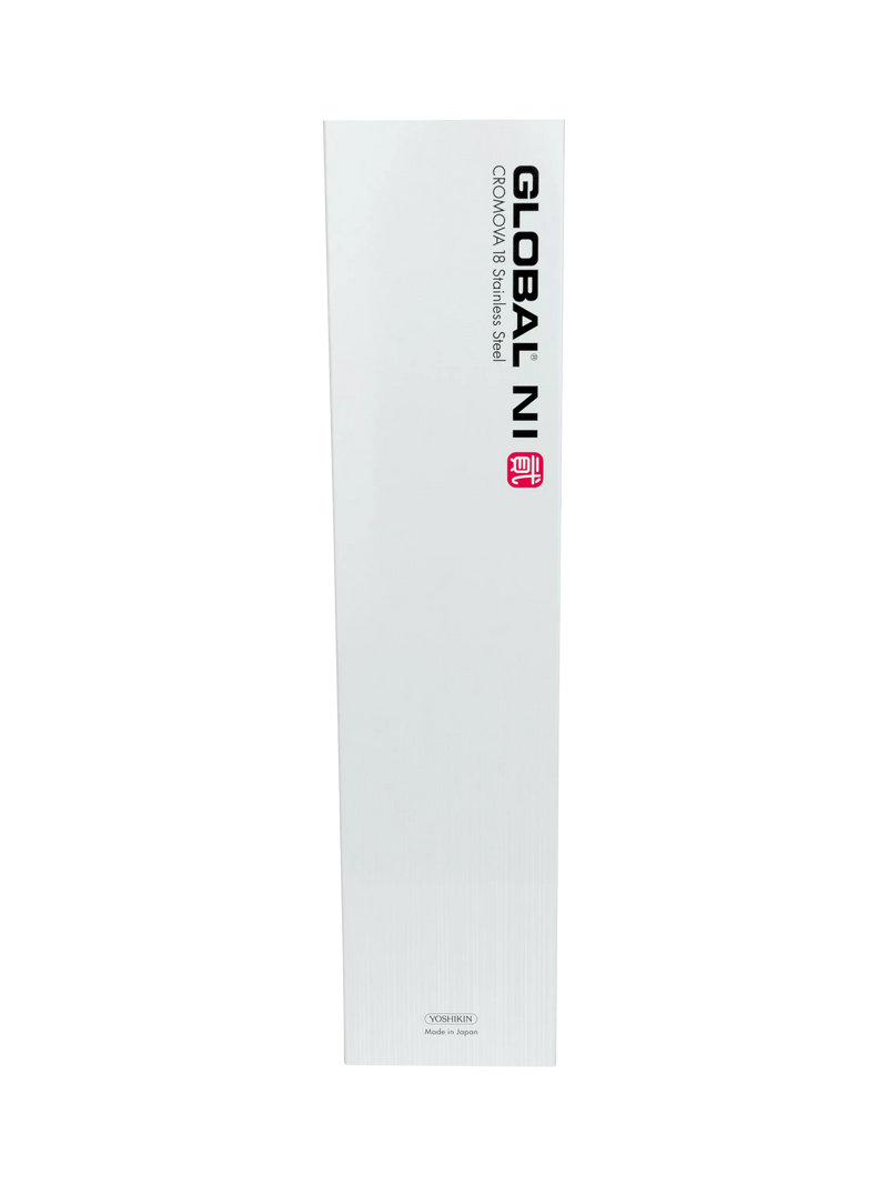 Global NI bread knife 21cm with scalloped edge, imported from the UK