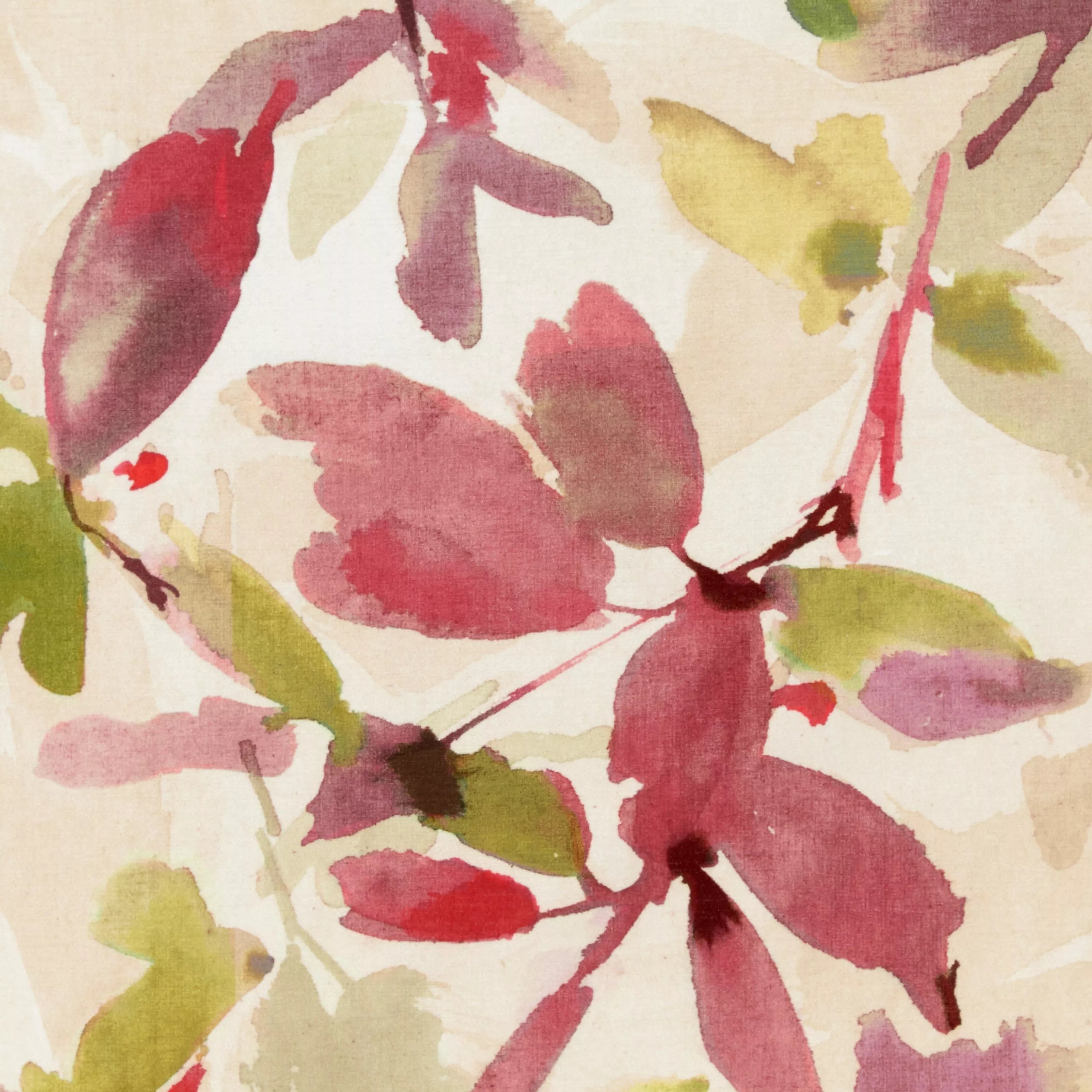 John Lewis Alexa Watercolour Floral Furnishing Fabric
