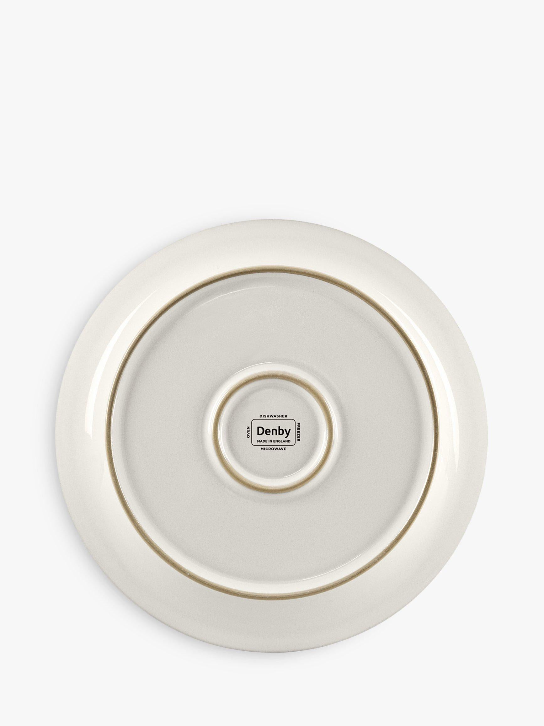 Denby Natural Canvas Medium Plate 22.5cm diameter - British product