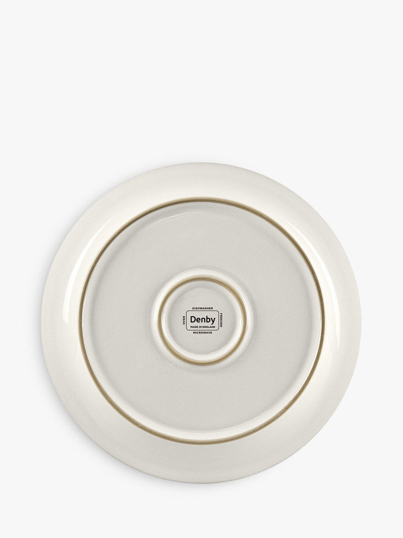Denby Natural Canvas Medium Plate 22.5cm diameter - British product