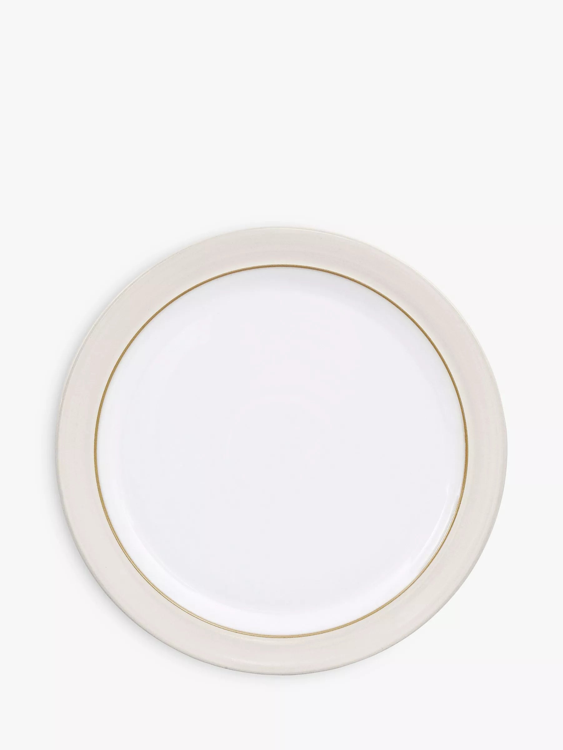 Denby Natural Canvas dinner plate 27cm diameter - British product