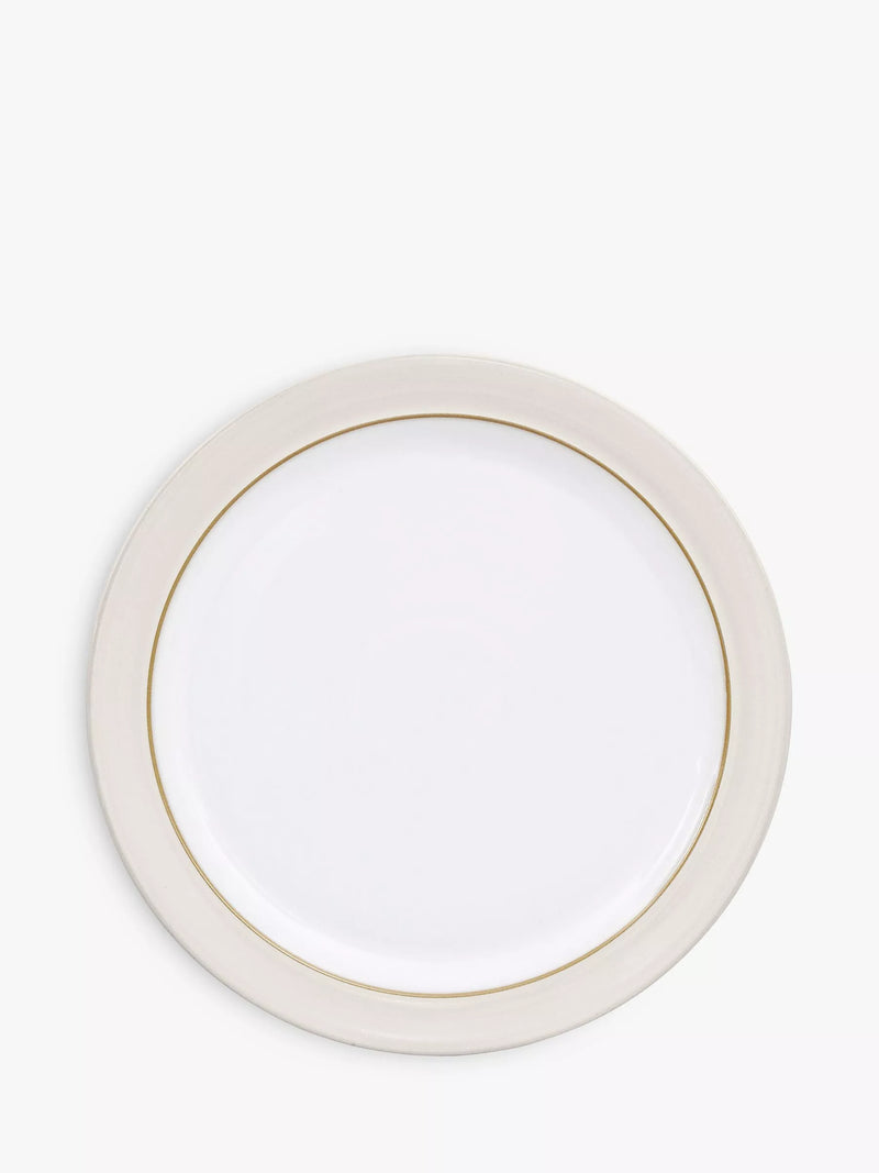 Denby Natural Canvas dinner plate 27cm diameter - British product