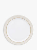 Denby Natural Canvas dinner plate 27cm diameter - British product