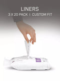 Simplehuman bin liners Code J pack of 60, imported from the UK