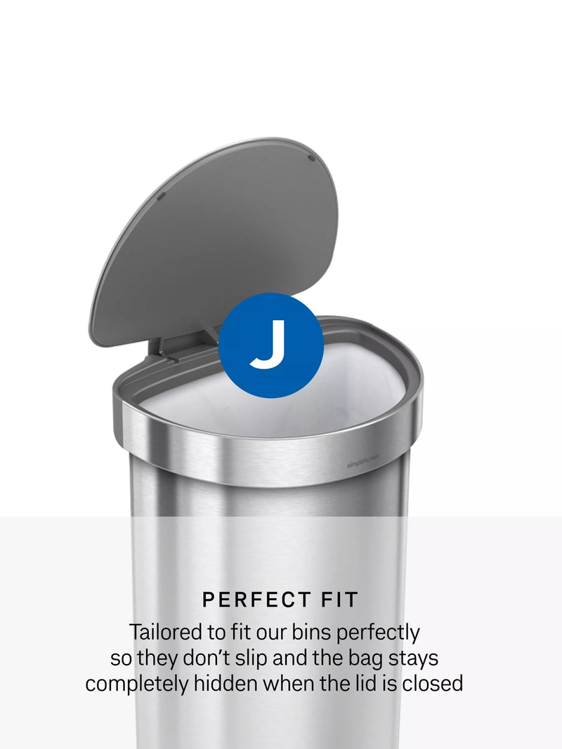 Simplehuman bin liners Code J pack of 60, imported from the UK