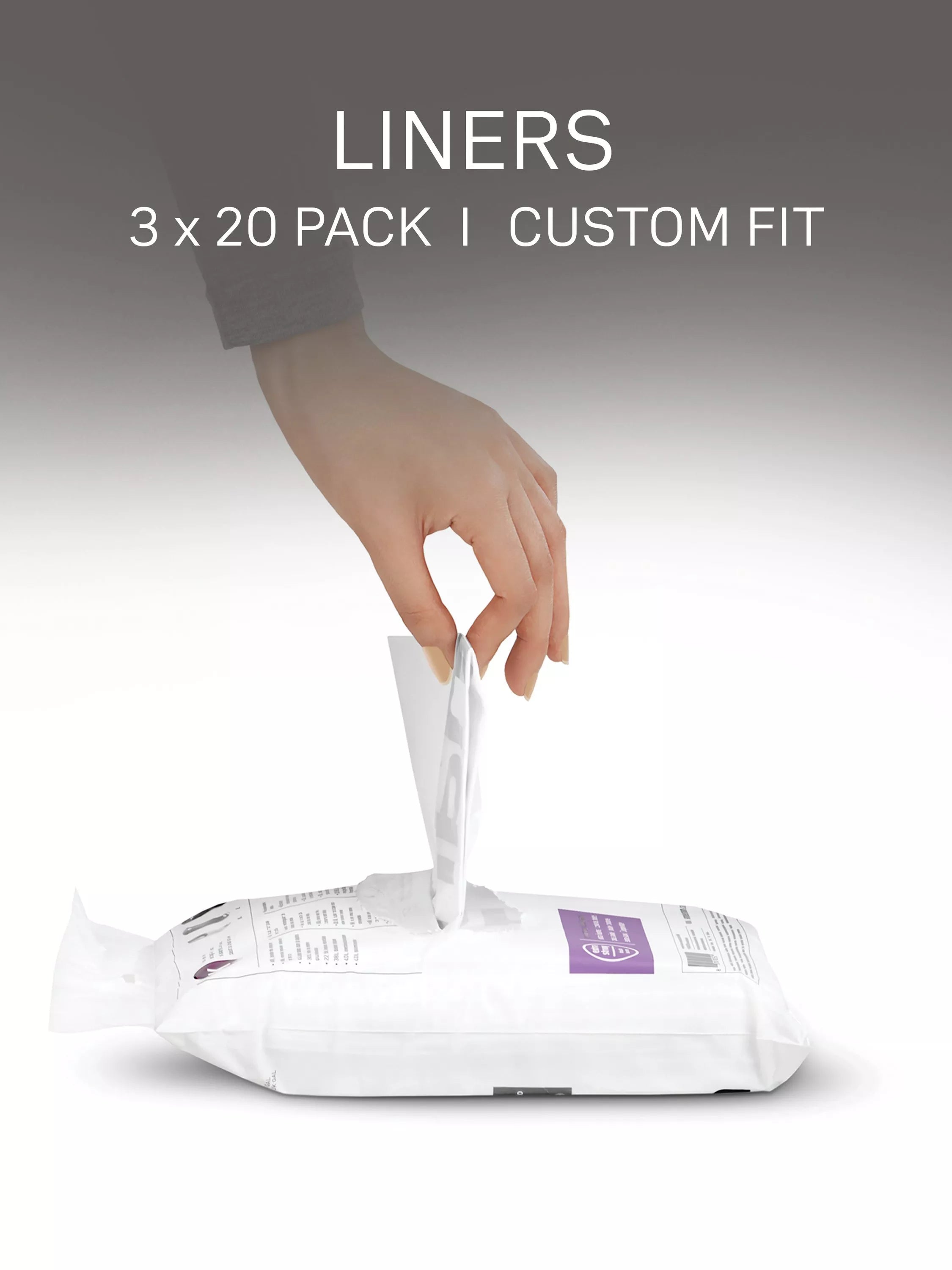 Simplehuman bin liners Code H pack of 60, UK version