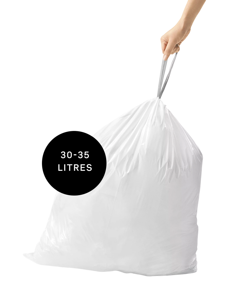 Simplehuman bin liners Code H pack of 60, UK version