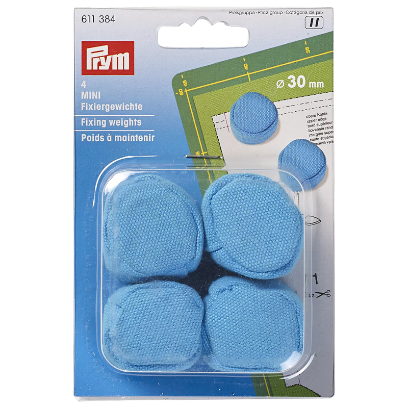 Prym mini fixing weights pack of 4 (British brand)