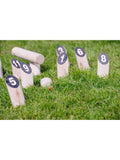 Bex Number Kubb party game set, imported from the UK