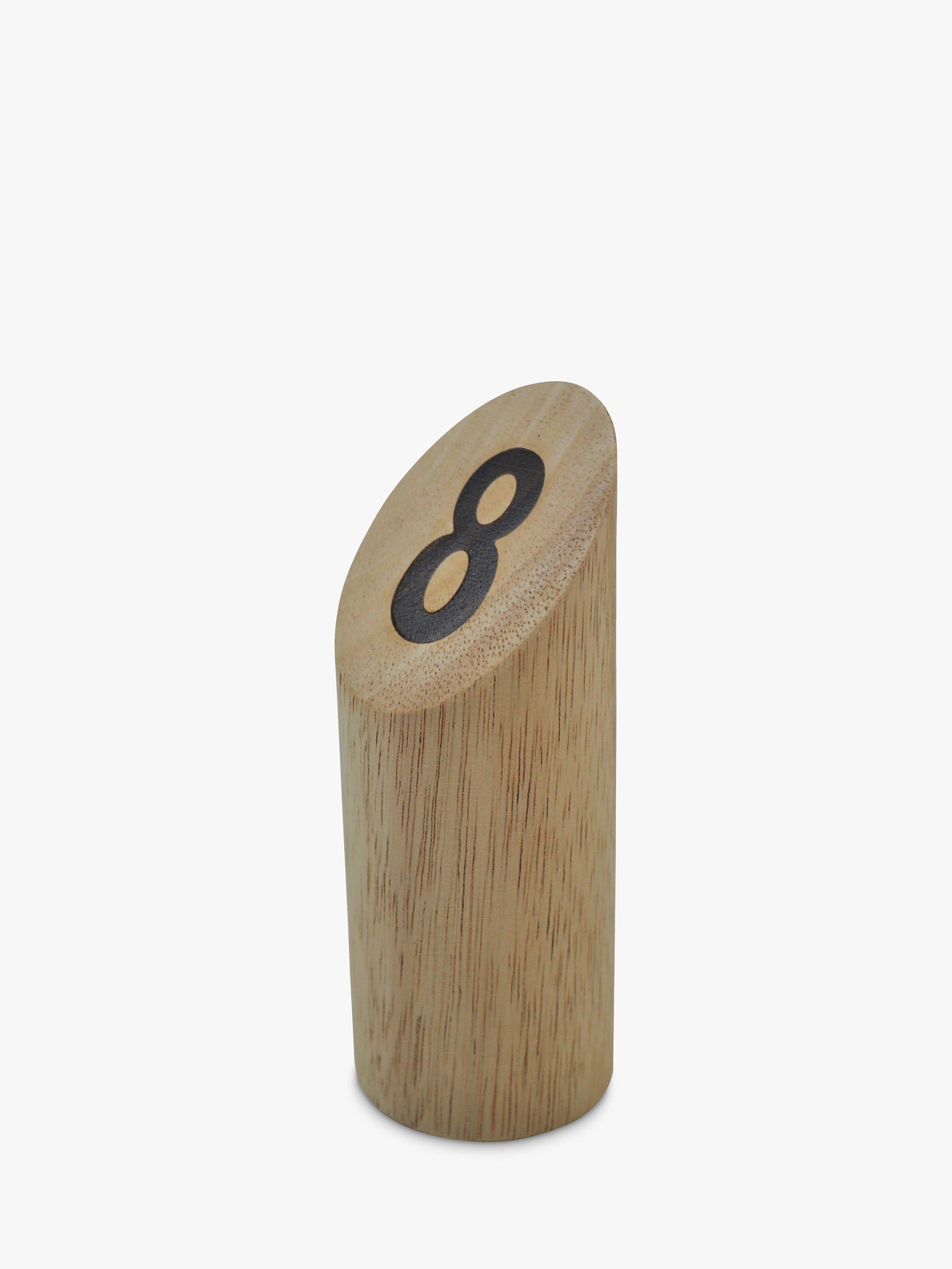 Bex Number Kubb party game set, imported from the UK