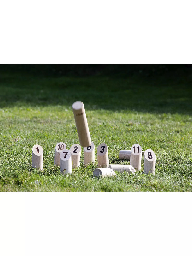 Bex Number Kubb party game set, imported from the UK