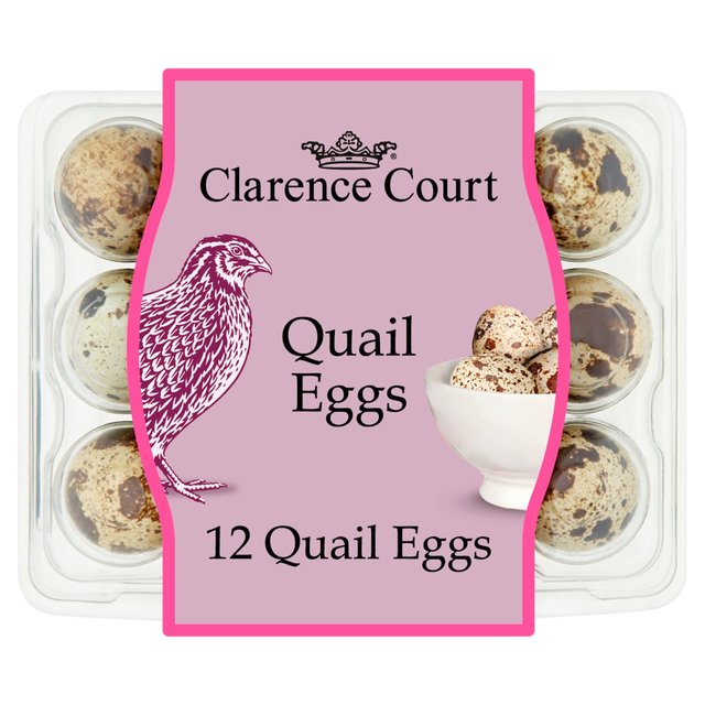 Clarence Court Quail Eggs   12 per pack