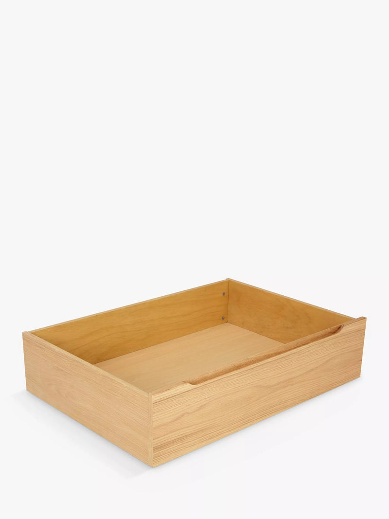 John Lewis underbed drawers set of 2 natural, imported from the UK