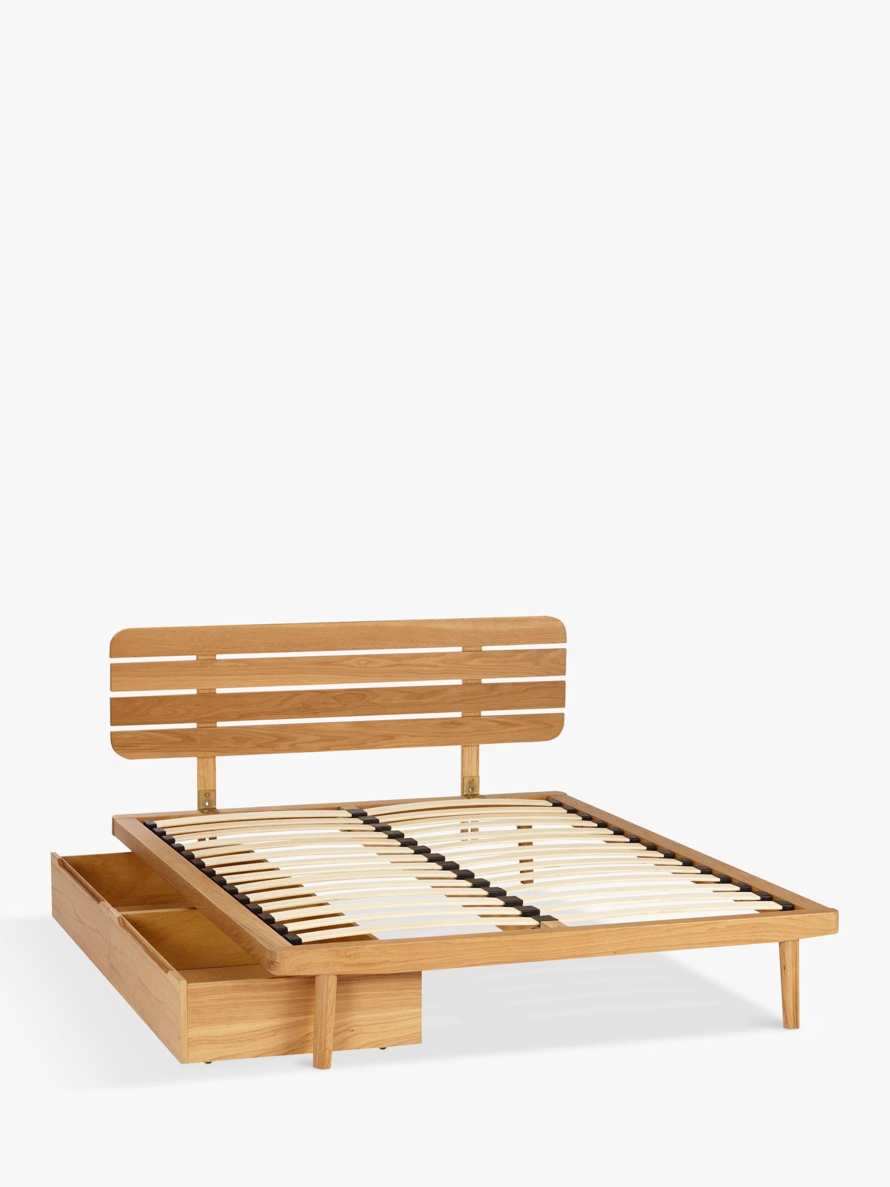 John Lewis underbed drawers set of 2 natural, imported from the UK
