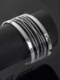 Nina B sterling silver zig zag cuff, UK version