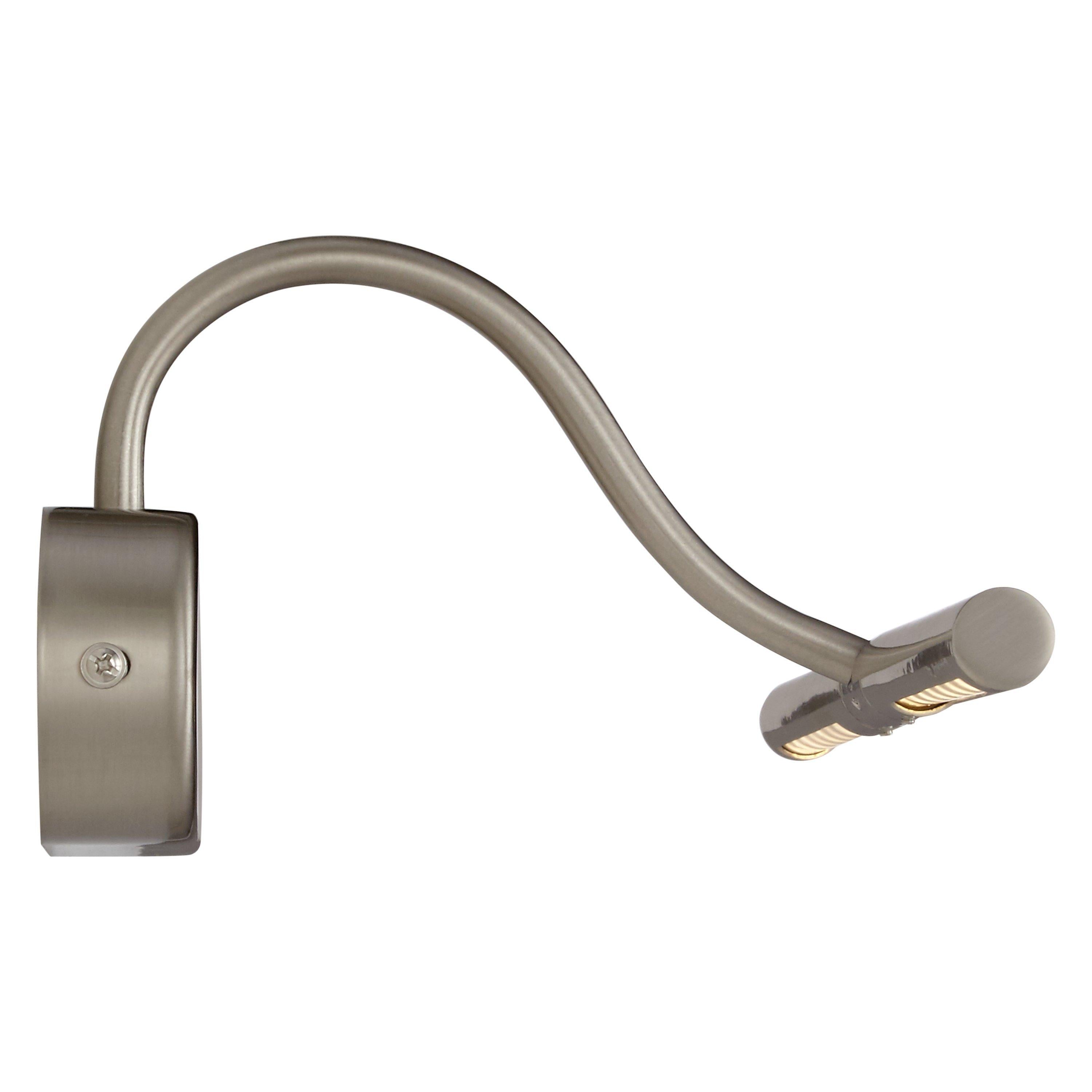 John Lewis Litho LED wall light satin finish - British product