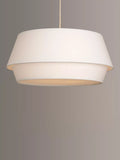 John Lewis Lisbeth ceiling shade fabric tapered drum, imported from the UK