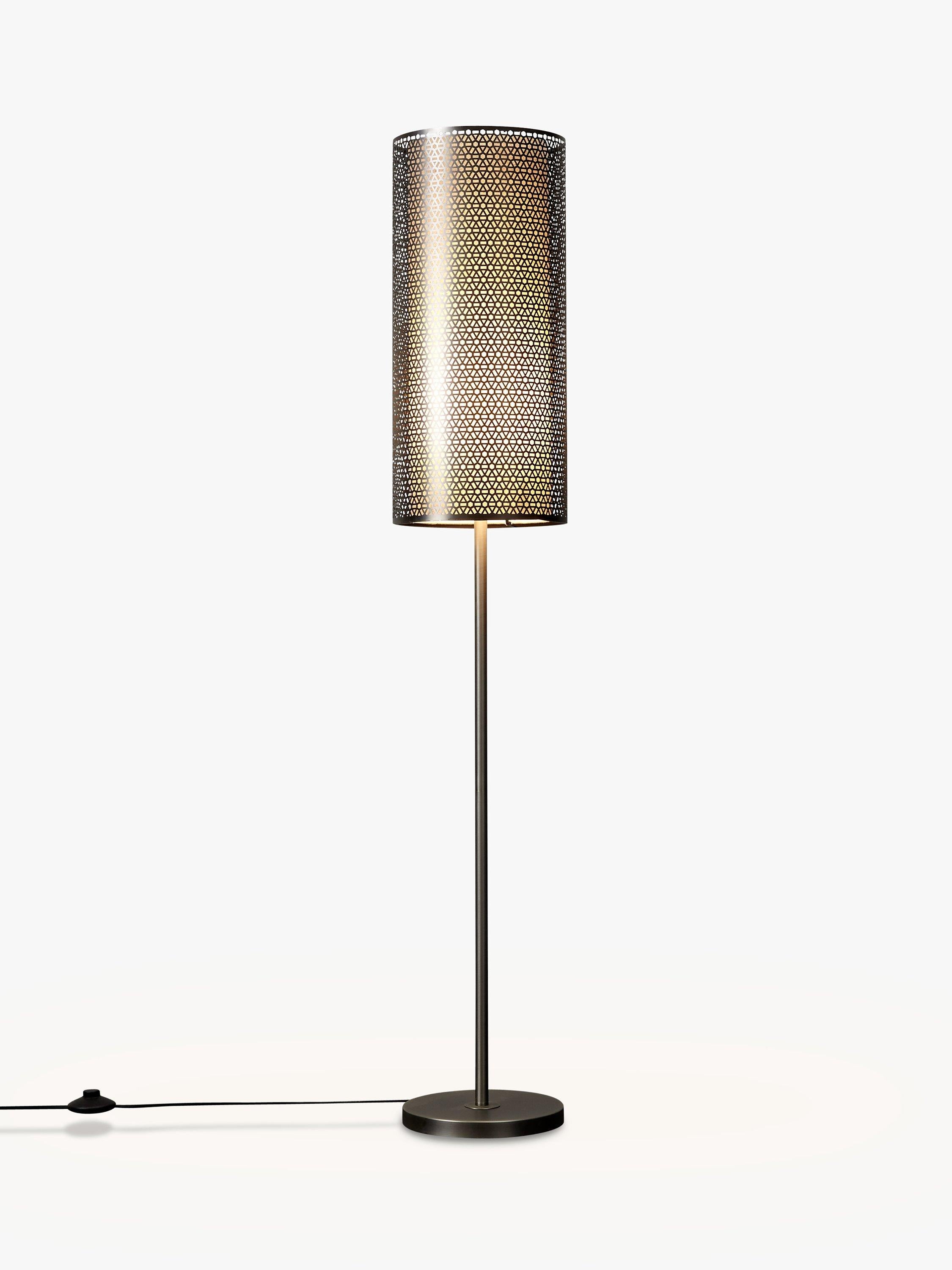 John Lewis Meena floor lamp gunmetal, UK version