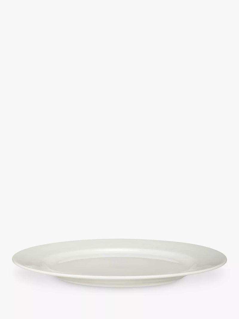 John Lewis fine china rim plate Luna 21.5cm - British product