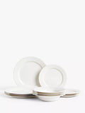 John Lewis Luna fine china dinnerware set (British brand)