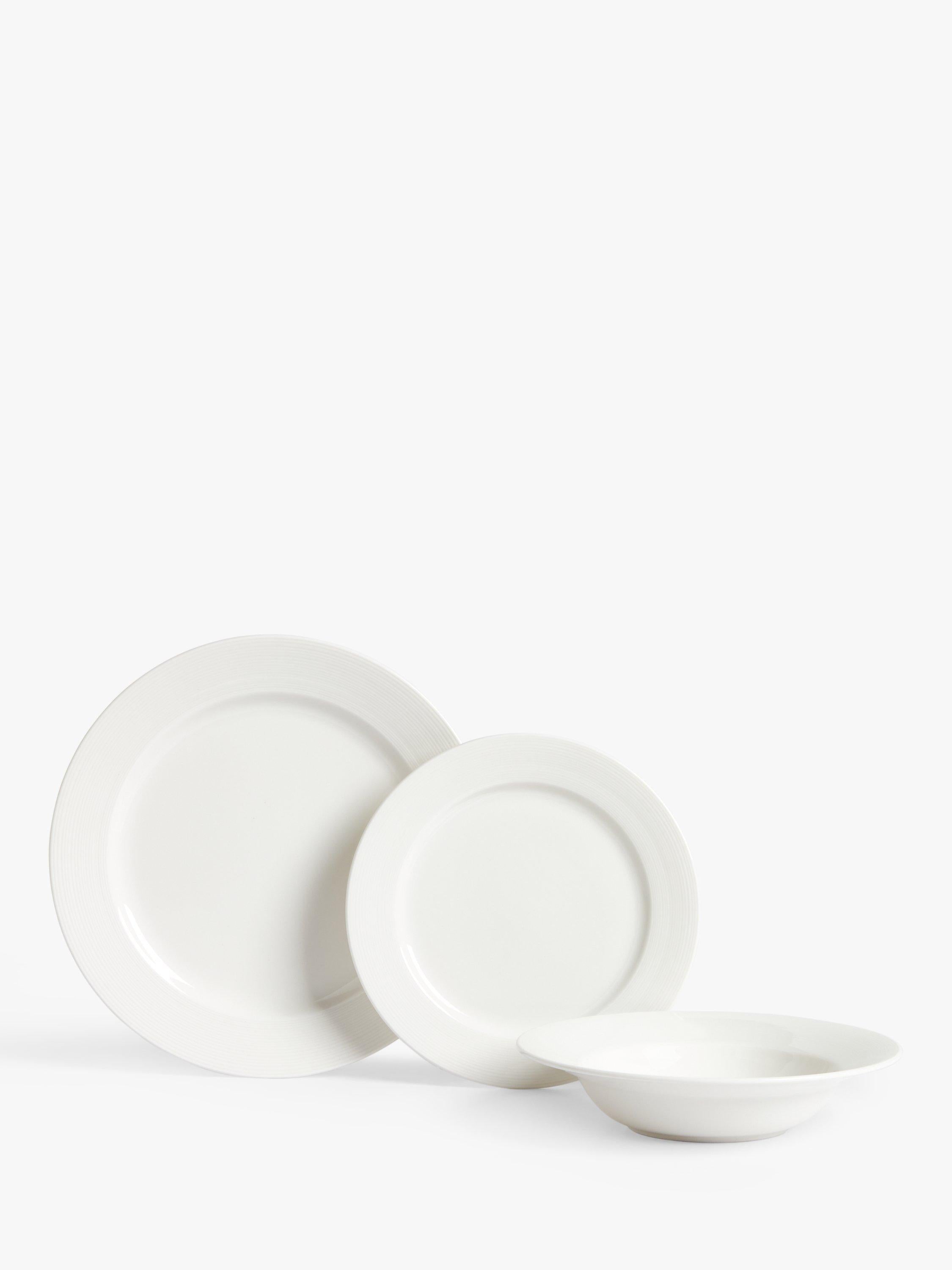 John Lewis Luna fine china dinnerware set (British brand)