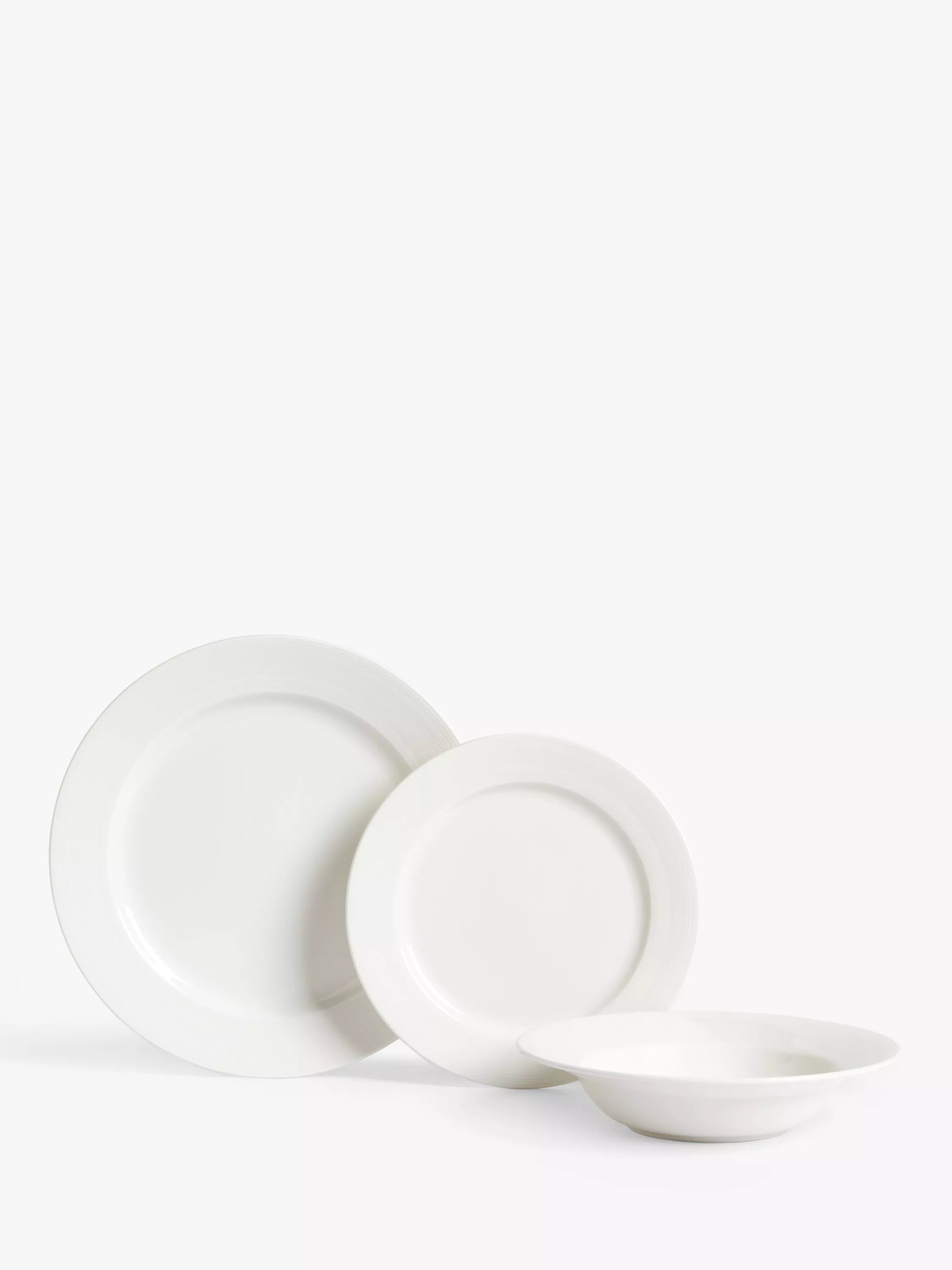 John Lewis Luna fine china dinnerware set (British brand)