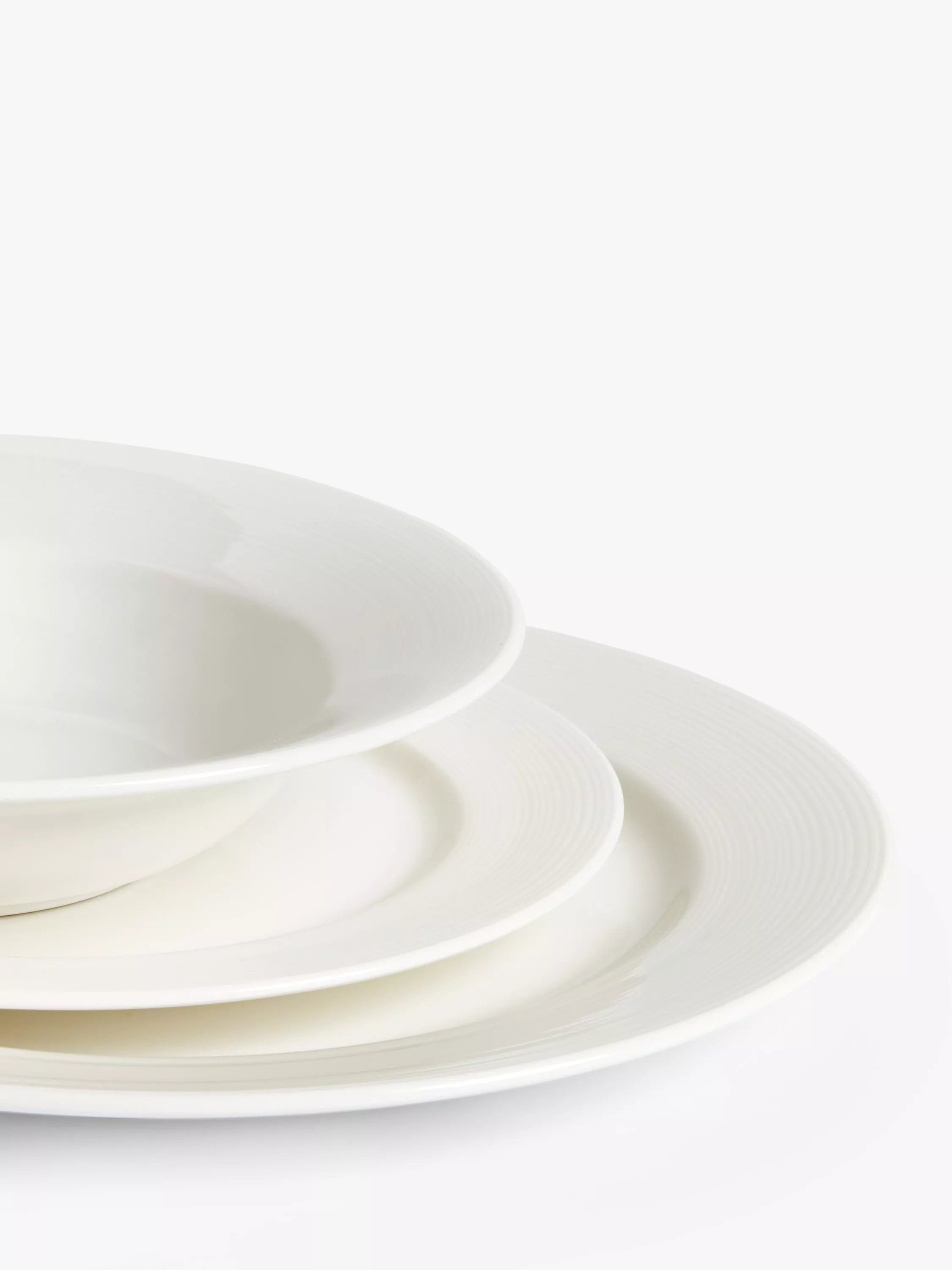 John Lewis Luna fine china dinnerware set (British brand)