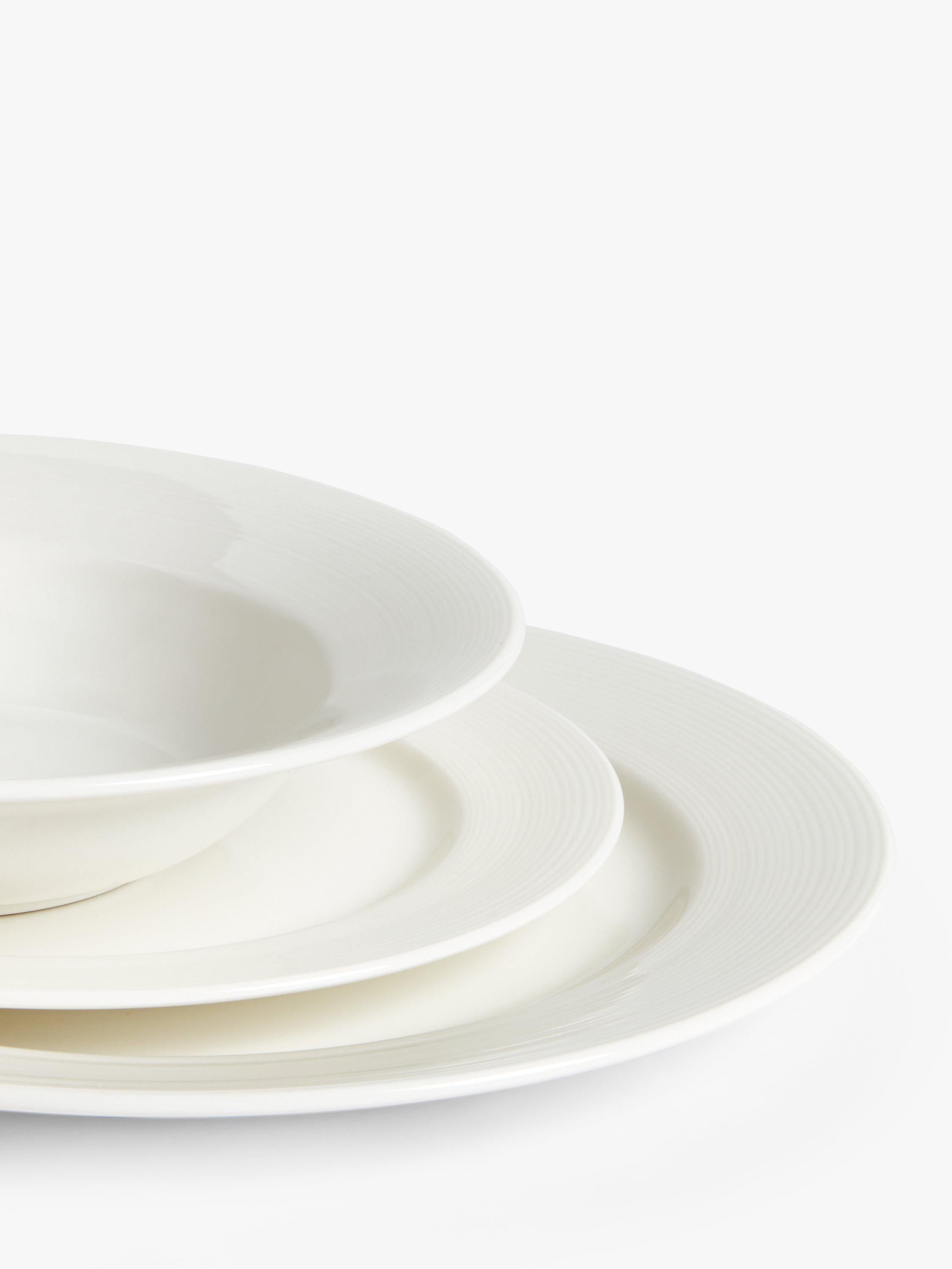 John Lewis Luna fine china dinnerware set (British brand)