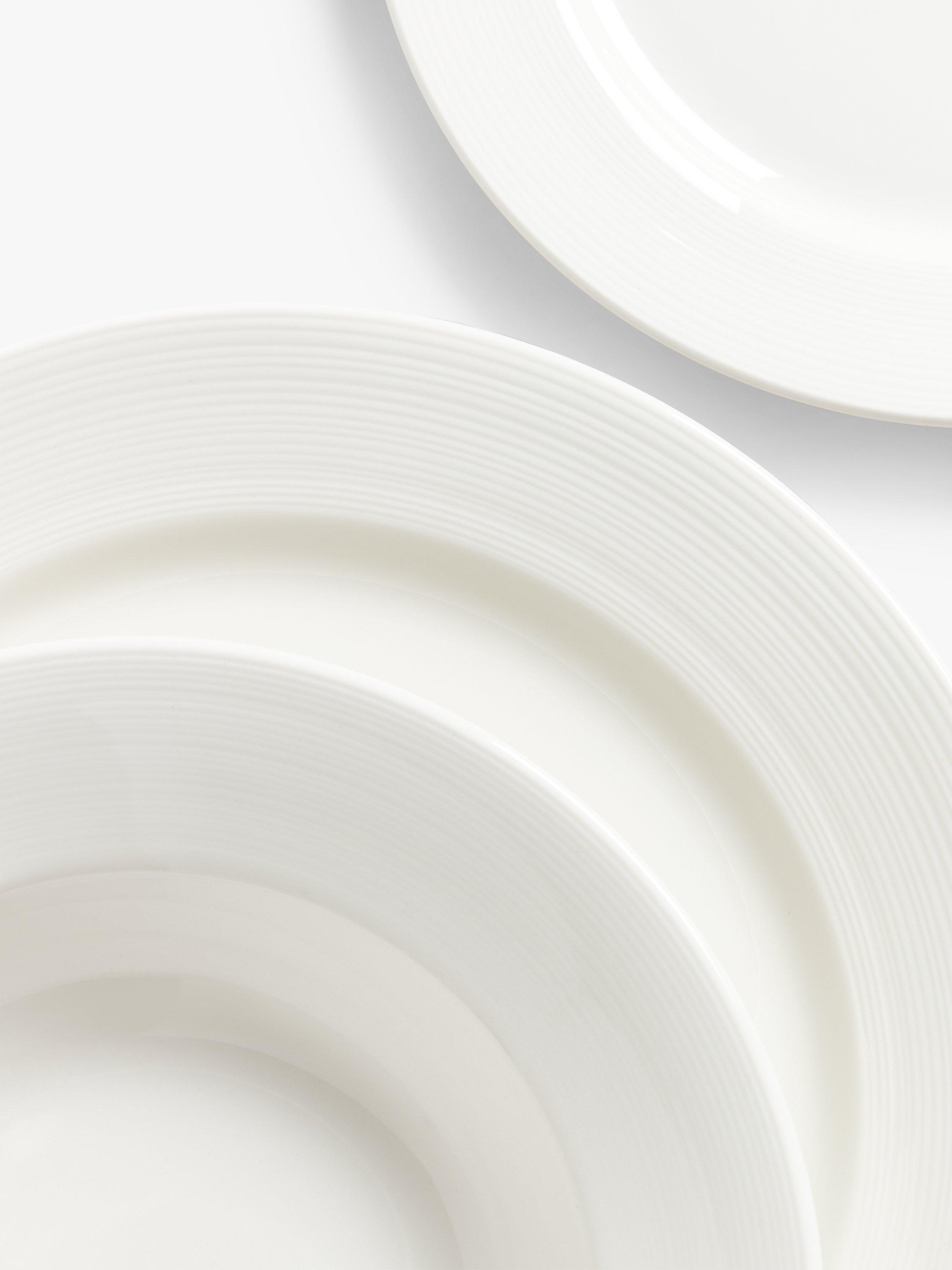 John Lewis Luna fine china dinnerware set (British brand)