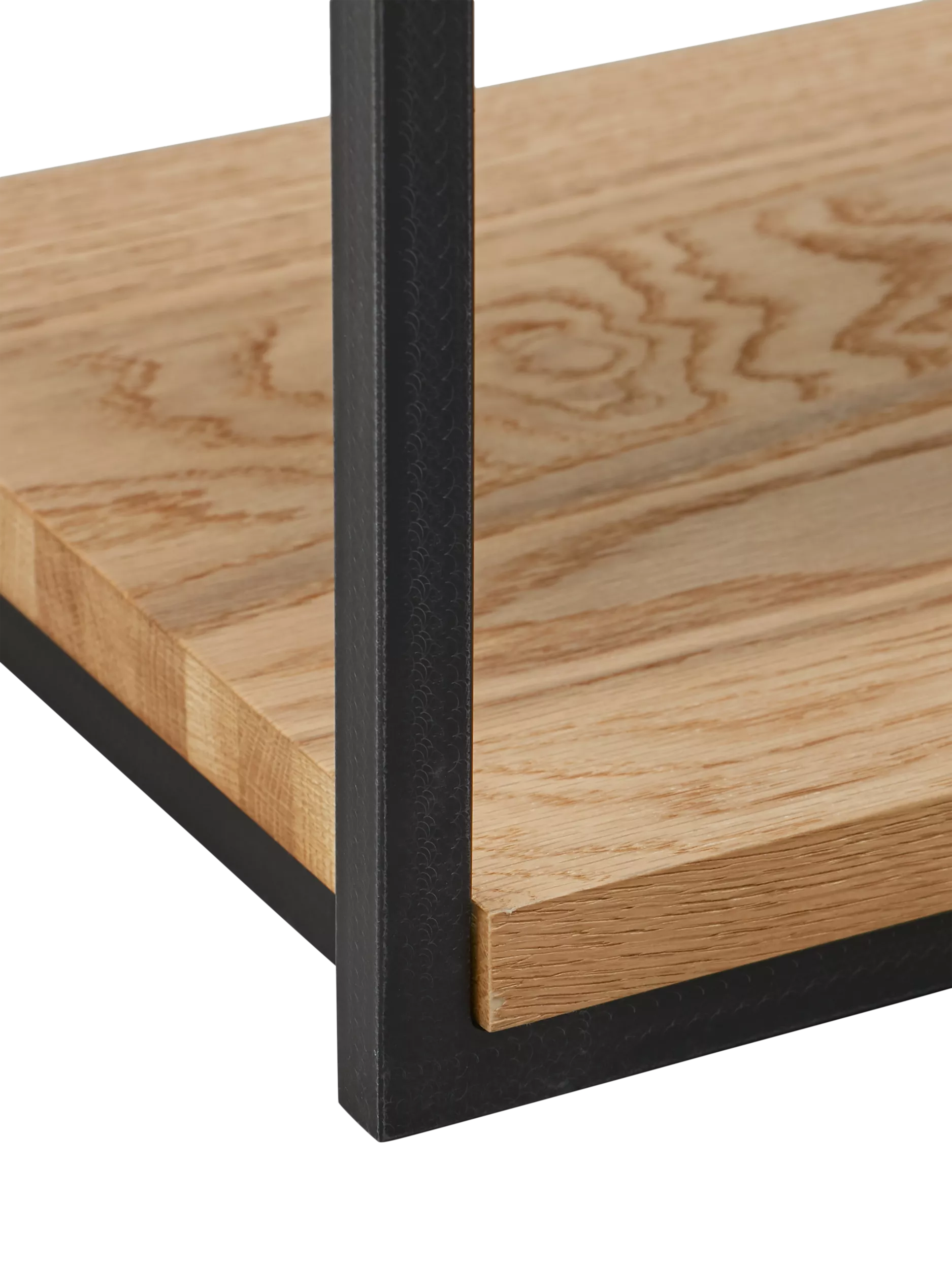 John Lewis Calia oak low shelving unit, UK version