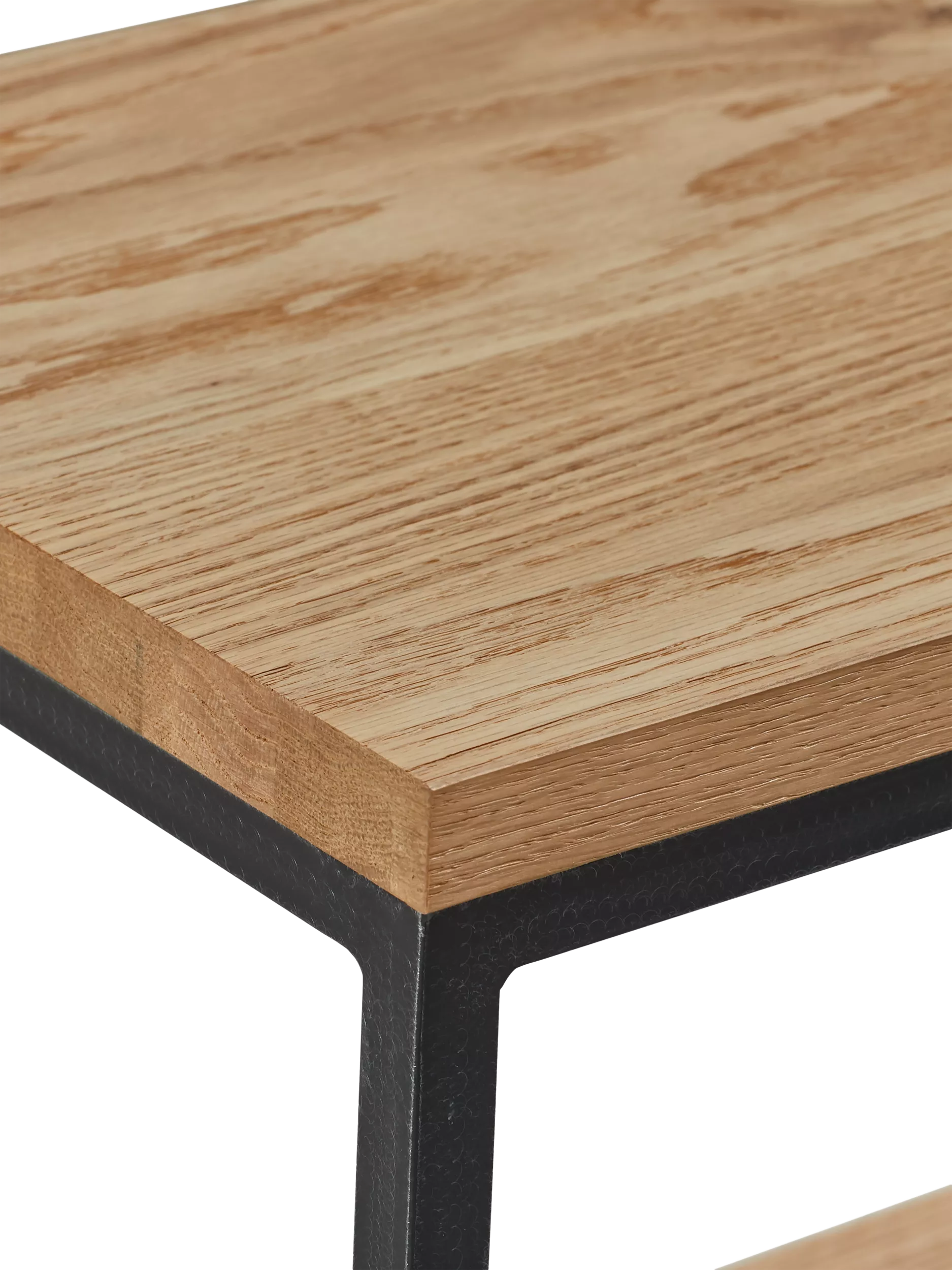 John Lewis Calia oak low shelving unit, UK version