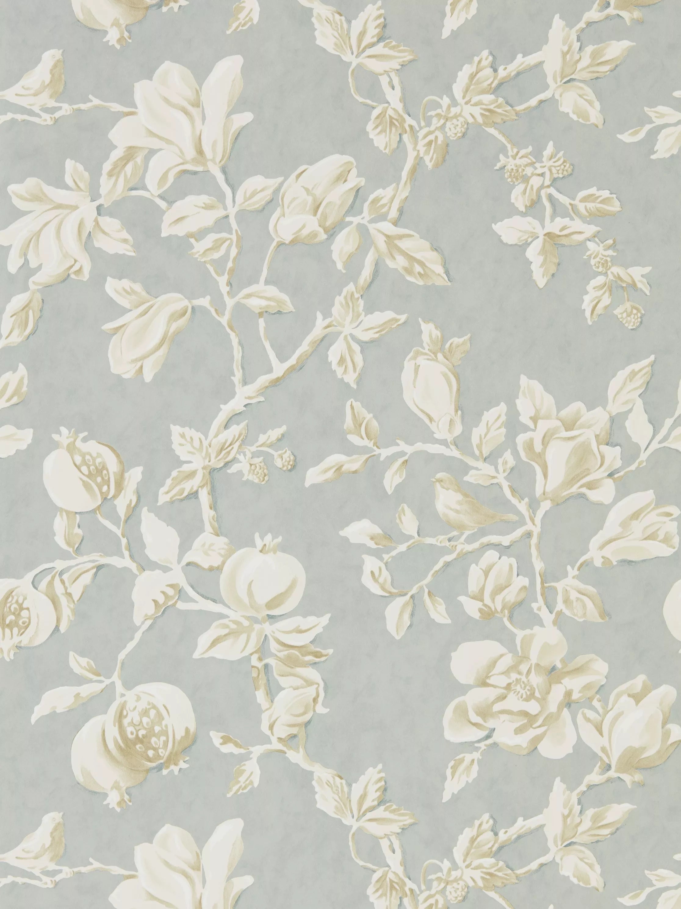 Sanderson Magnolia and Pomegranate Wallpaper (British brand)