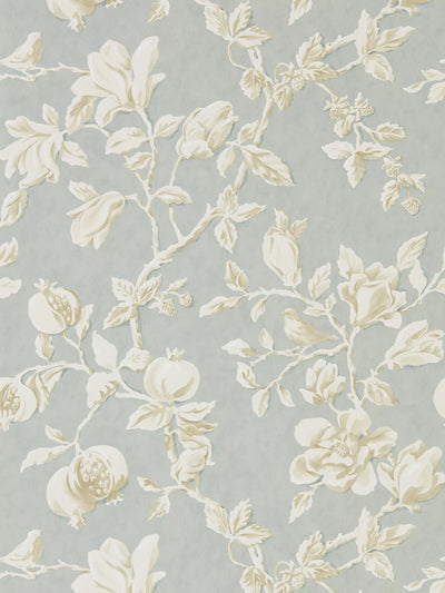 John Lewis Sanderson Magnolia and Pomegranate Wallpaper- Buy online at McGrocer