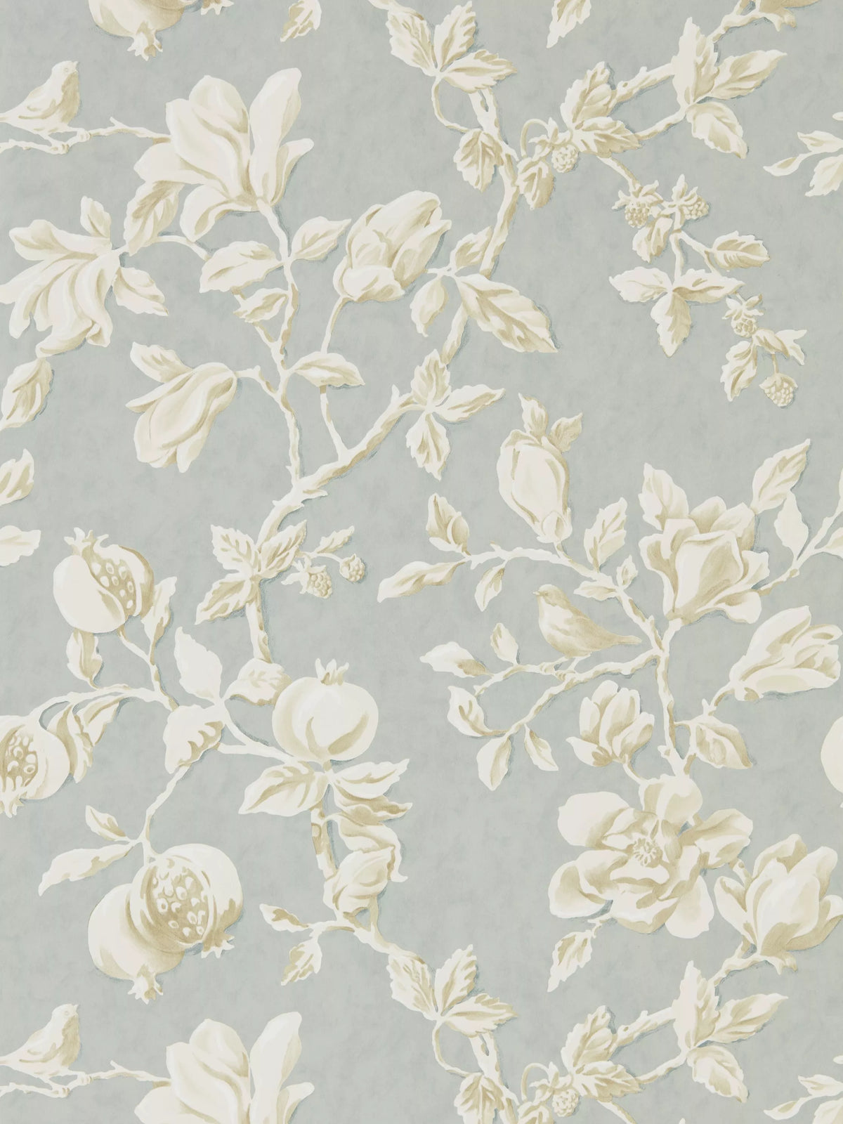 Sanderson Magnolia and Pomegranate Wallpaper (British brand)