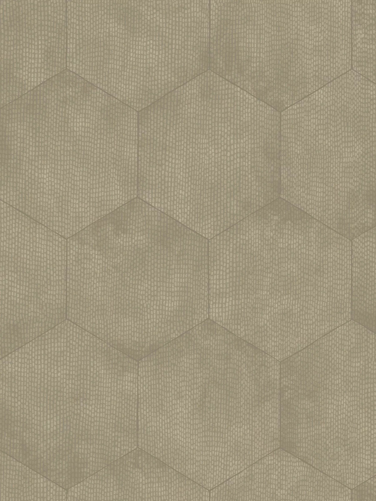 Cole & Son Mineral Wallpaper metallic hexagonal tile design - British product