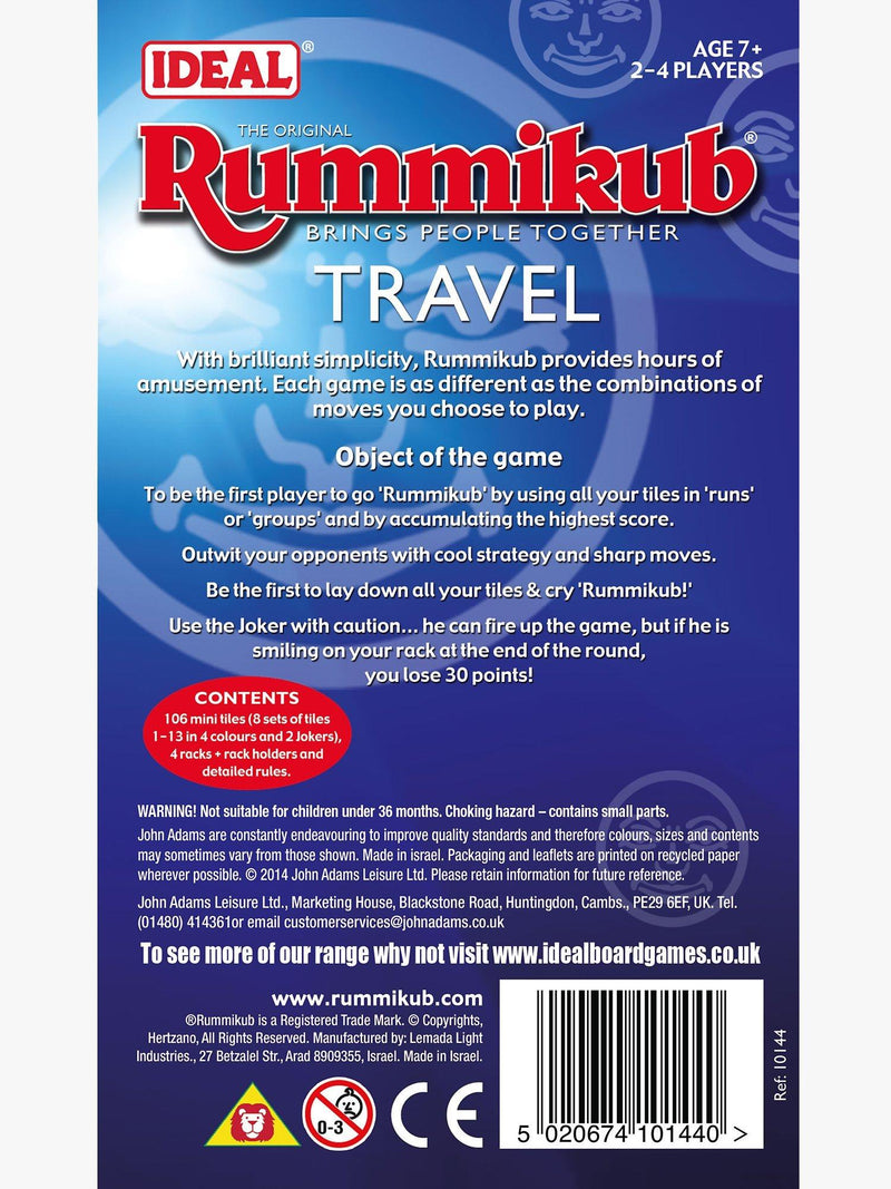 John Adams Rummikub travel game, UK version